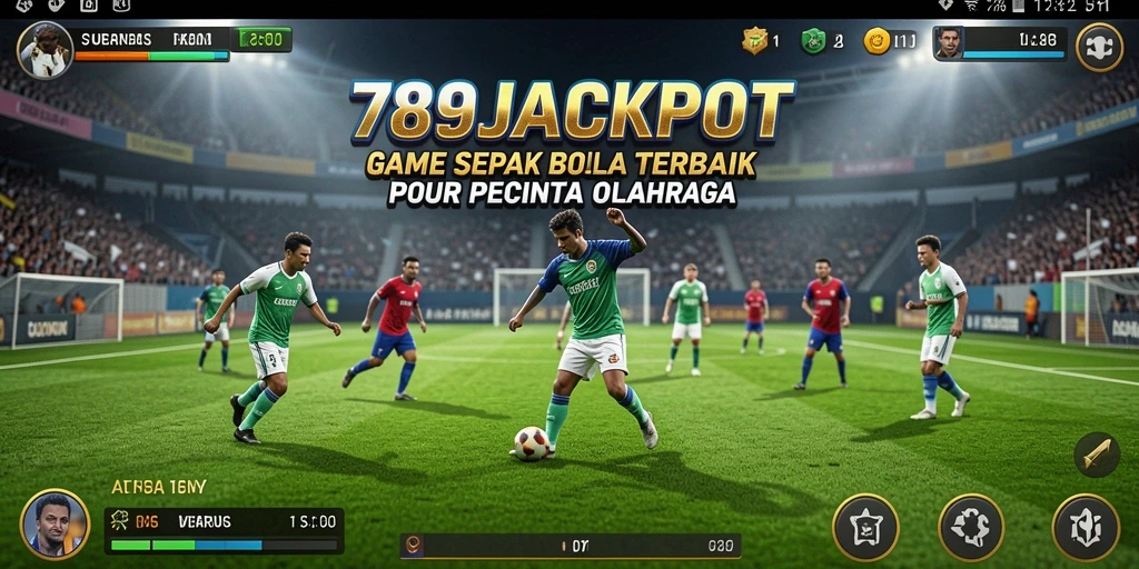 Screenshot gameplay 789JACKPOT menunjukkan aksi seru di lapangan.