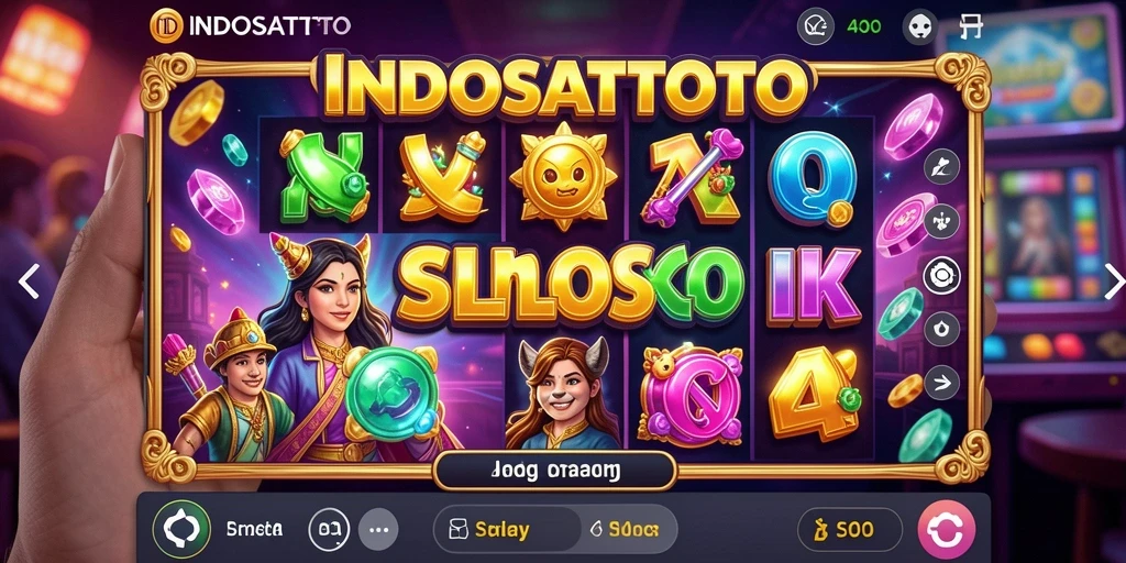 Tampilan gameplay yang mendebarkan di INDOSATTOTO.