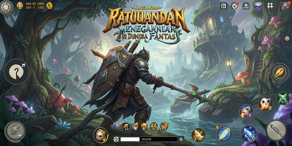 Tangkapan layar dari gameplay KAGANDAN yang menggambarkan momen petualangan.