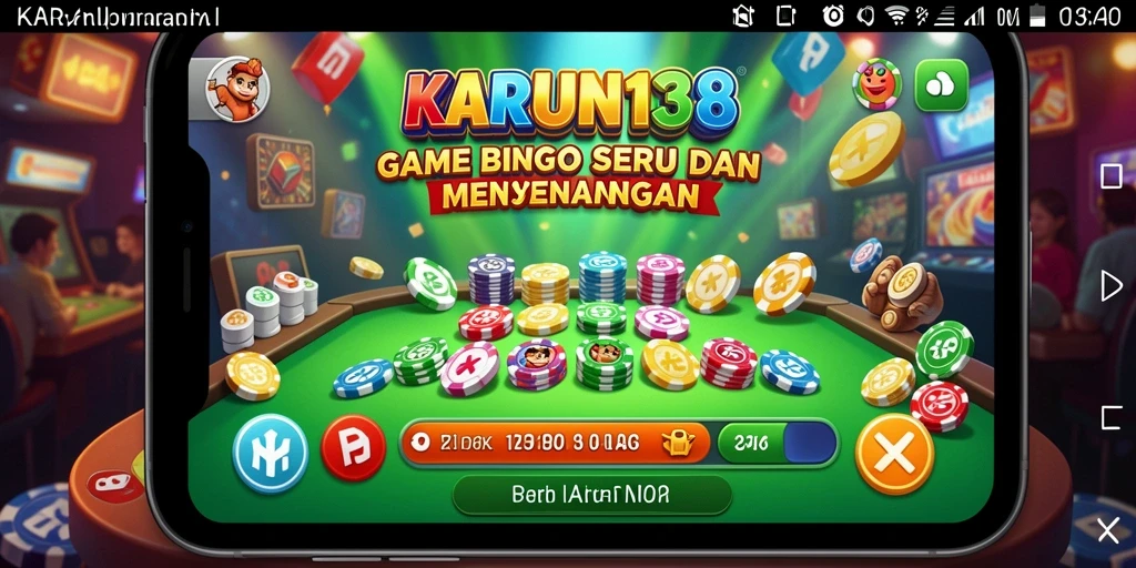 Tampilan gameplay Bingo di KARUN138 yang mengasyikkan.