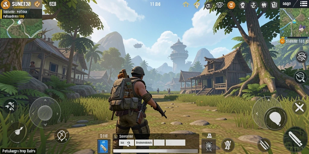 Tampilan gameplay SUNEO138 yang menawan di dunia terbuka.