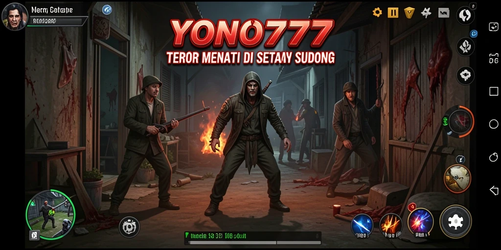 Tampilan seram gameplay YONO777 yang menegangkan.